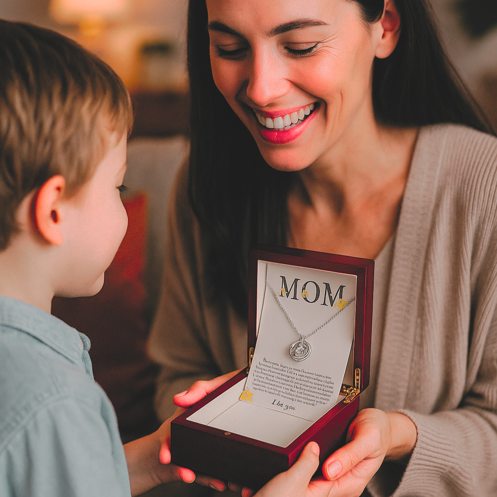 Thank You Necklace for Mom
Mother'S Day Gift