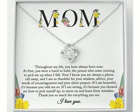 Thank You Necklace for Mom
Mother'S Day Gift